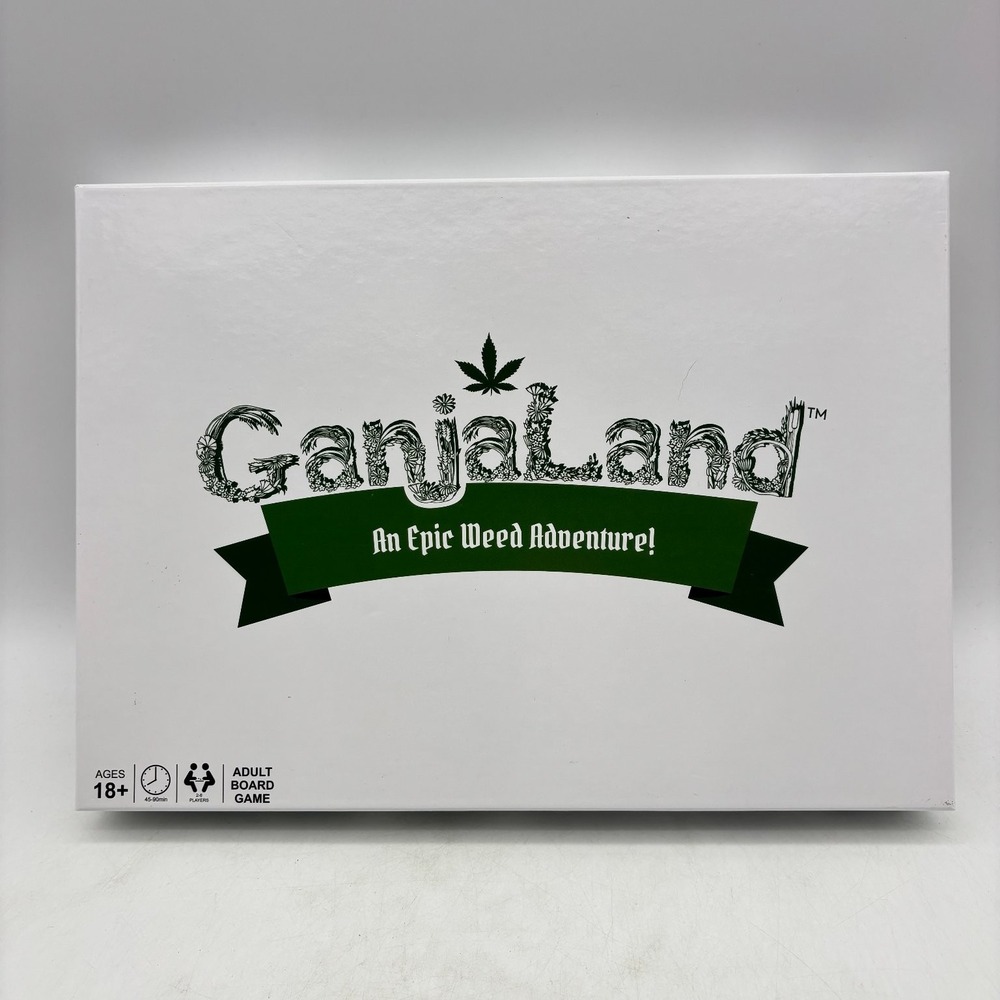 Ganjaland Board Game 2020 What Do You Meme Adult Party Weed Adventure Complete